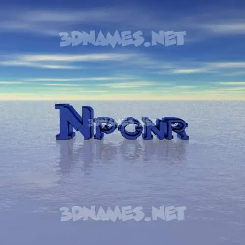 npgnr in Horizon style - 3D name wallpaper npgnr in Horizon style - 3D name wallpaper