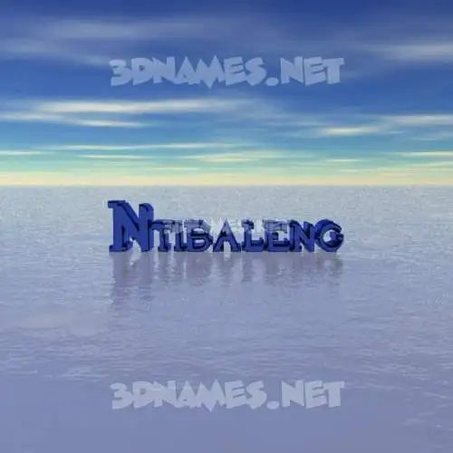ntibaleng in Horizon style - 3D name wallpaper ntibaleng in Horizon style - 3D name wallpaper