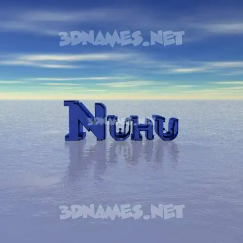 nuhu in Horizon style - 3D name wallpaper nuhu in Horizon style - 3D name wallpaper