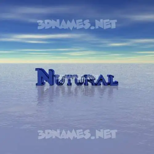 nutural in Horizon style - 3D name wallpaper nutural in Horizon style - 3D name wallpaper