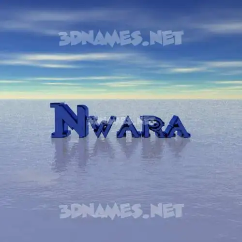 nwara in Horizon style - 3D name wallpaper nwara in Horizon style - 3D name wallpaper