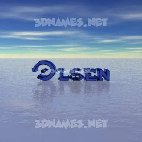 olsen in Horizon style - 3D name wallpaper olsen in Horizon style - 3D name wallpaper