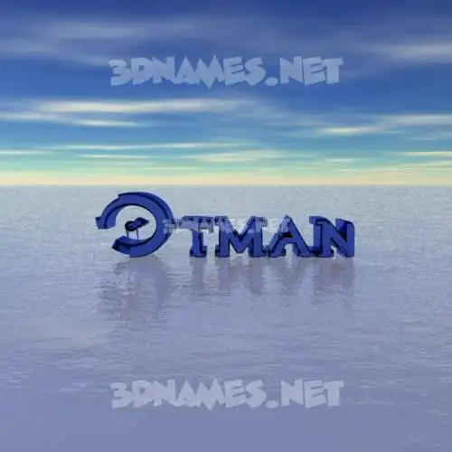 otman in Horizon style - 3D name wallpaper otman in Horizon style - 3D name wallpaper