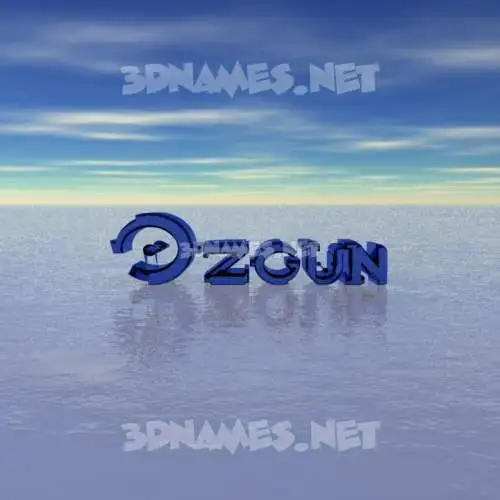 ozgun in Horizon style - 3D name wallpaper ozgun in Horizon style - 3D name wallpaper
