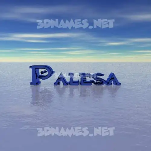 palesa in Horizon style - 3D name wallpaper palesa in Horizon style - 3D name wallpaper