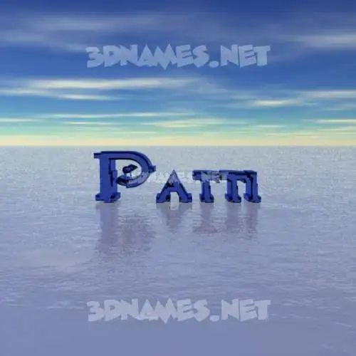 patti in Horizon style - 3D name wallpaper patti in Horizon style - 3D name wallpaper