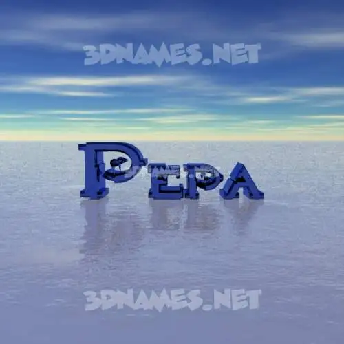 pepa in Horizon style - 3D name wallpaper pepa in Horizon style - 3D name wallpaper
