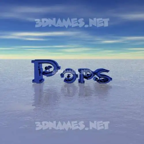 pops in Horizon style - 3D name wallpaper pops in Horizon style - 3D name wallpaper