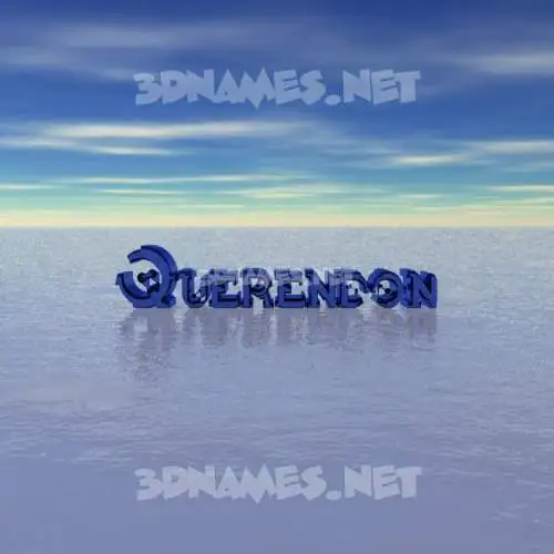 querendon in Horizon style - 3D name wallpaper querendon in Horizon style - 3D name wallpaper