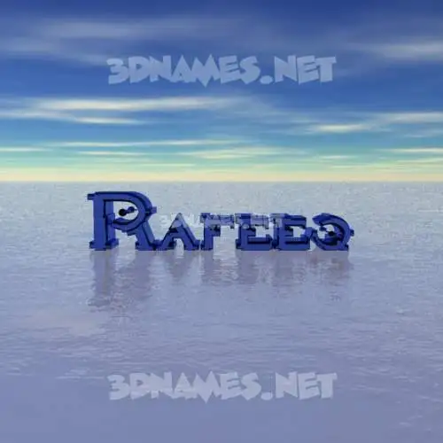 rafeeq in Horizon style - 3D name wallpaper rafeeq in Horizon style - 3D name wallpaper