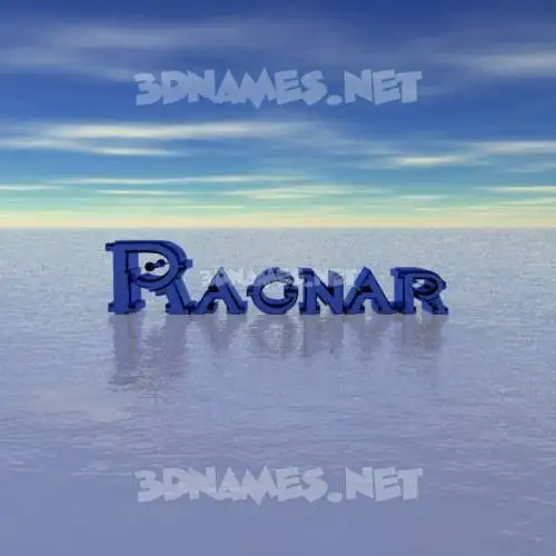 ragnar in Horizon style - 3D name wallpaper ragnar in Horizon style - 3D name wallpaper