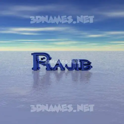 rajib in Horizon style - 3D name wallpaper rajib in Horizon style - 3D name wallpaper