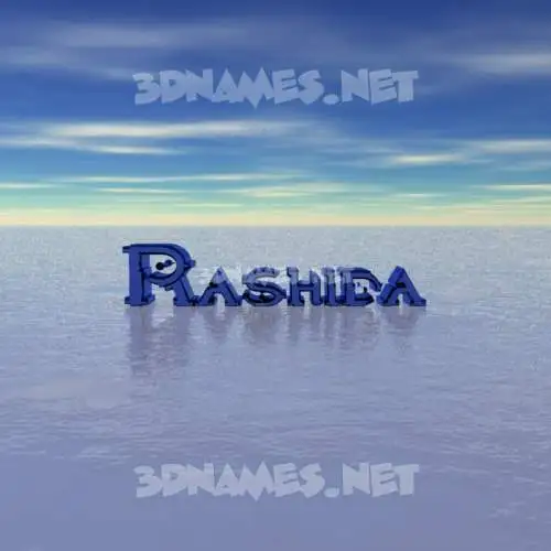 rashida in Horizon style - 3D name wallpaper rashida in Horizon style - 3D name wallpaper
