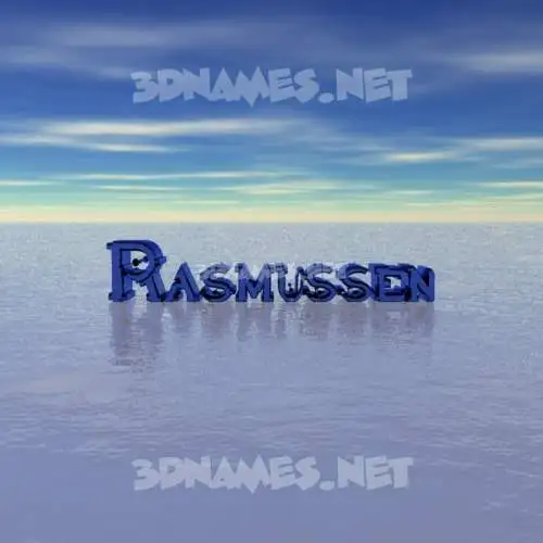 rasmussen in Horizon style - 3D name wallpaper rasmussen in Horizon style - 3D name wallpaper