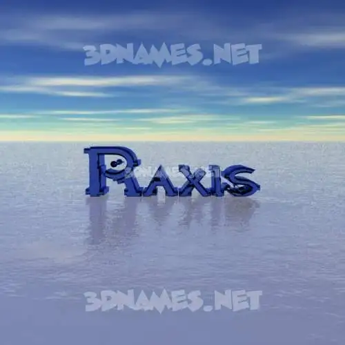 raxis in Horizon style - 3D name wallpaper raxis in Horizon style - 3D name wallpaper