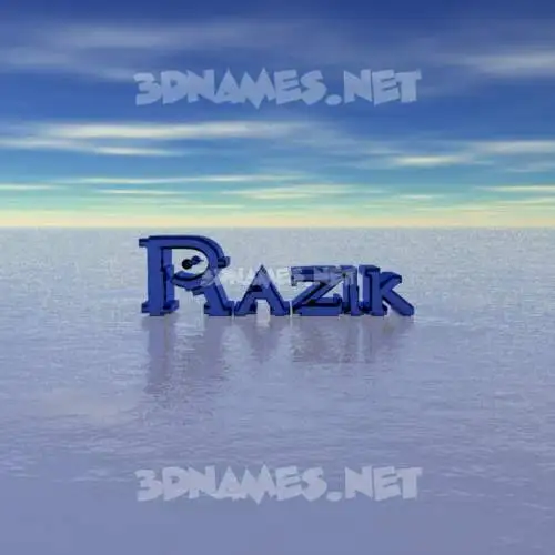 razik in Horizon style - 3D name wallpaper razik in Horizon style - 3D name wallpaper