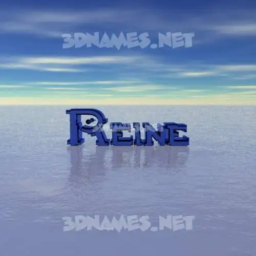 reine in Horizon style - 3D name wallpaper reine in Horizon style - 3D name wallpaper
