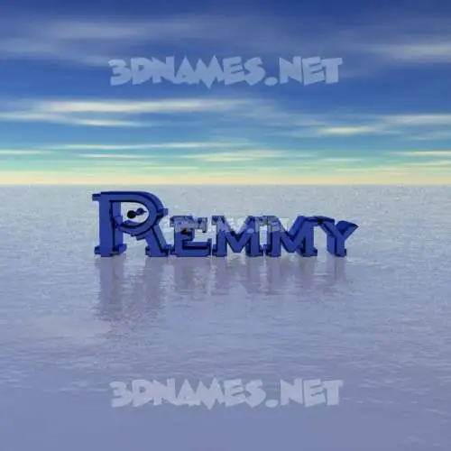 remmy in Horizon style - 3D name wallpaper remmy in Horizon style - 3D name wallpaper