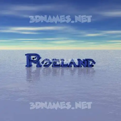 roeland in Horizon style - 3D name wallpaper roeland in Horizon style - 3D name wallpaper