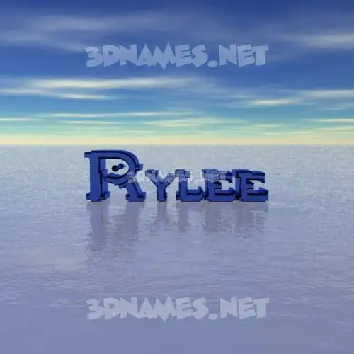 rylee in Horizon style - 3D name wallpaper rylee in Horizon style - 3D name wallpaper
