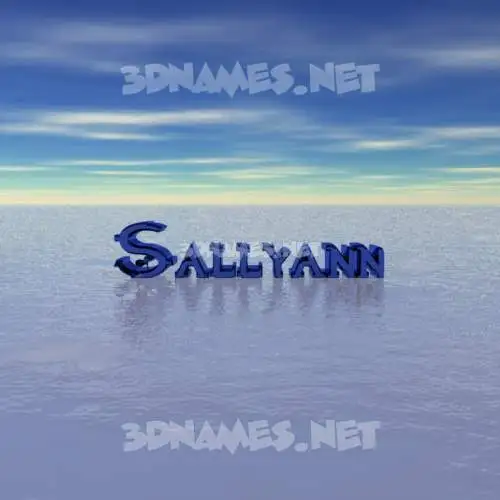 sallyann in Horizon style - 3D name wallpaper sallyann in Horizon style - 3D name wallpaper