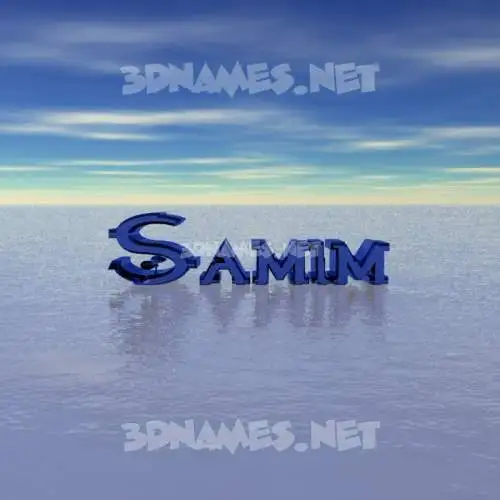 samim in Horizon style - 3D name wallpaper samim in Horizon style - 3D name wallpaper