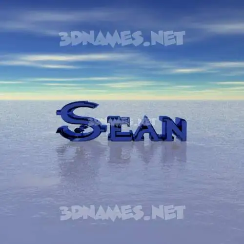 sean in Horizon style - 3D name wallpaper sean in Horizon style - 3D name wallpaper