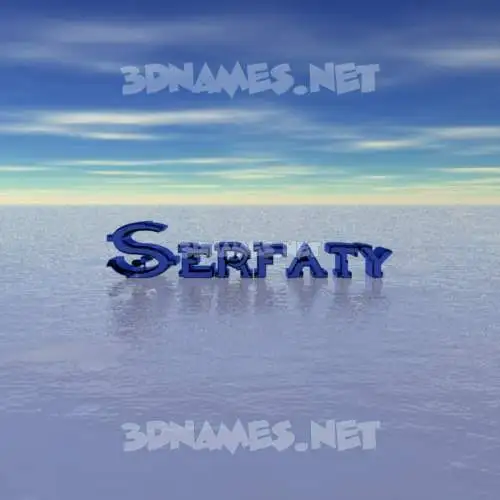 serfaty in Horizon style - 3D name wallpaper serfaty in Horizon style - 3D name wallpaper