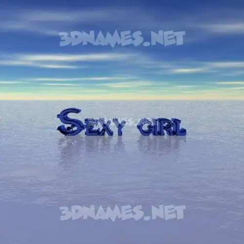 sexy girl in Horizon style - 3D name wallpaper sexy girl in Horizon style - 3D name wallpaper