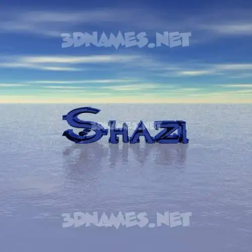 shazi in Horizon style - 3D name wallpaper shazi in Horizon style - 3D name wallpaper