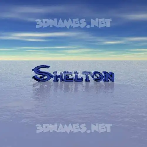 shelton in Horizon style - 3D name wallpaper shelton in Horizon style - 3D name wallpaper