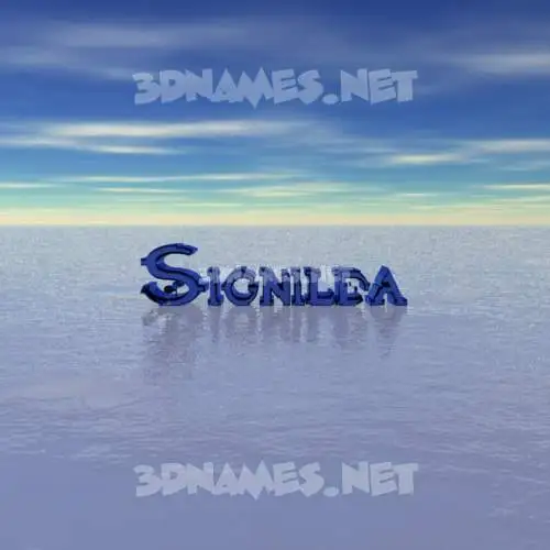 signilda in Horizon style - 3D name wallpaper signilda in Horizon style - 3D name wallpaper