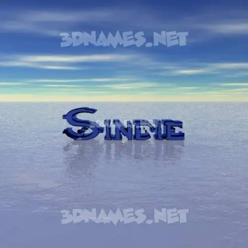 sindie in Horizon style - 3D name wallpaper sindie in Horizon style - 3D name wallpaper