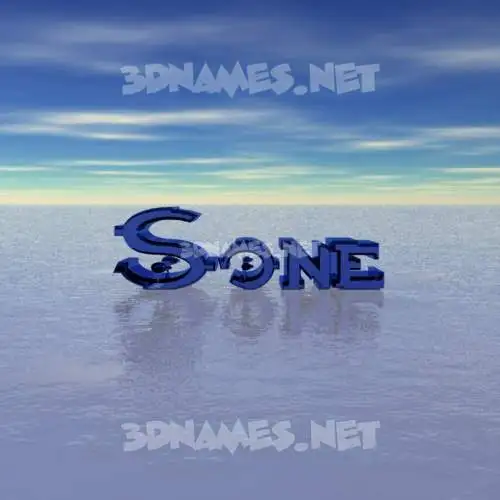 sone in Horizon style - 3D name wallpaper sone in Horizon style - 3D name wallpaper