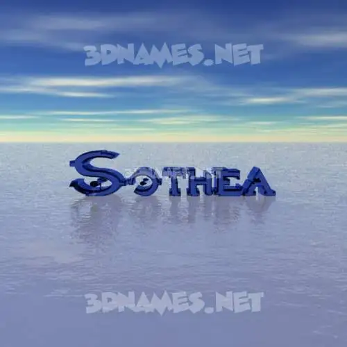 sothea in Horizon style - 3D name wallpaper sothea in Horizon style - 3D name wallpaper
