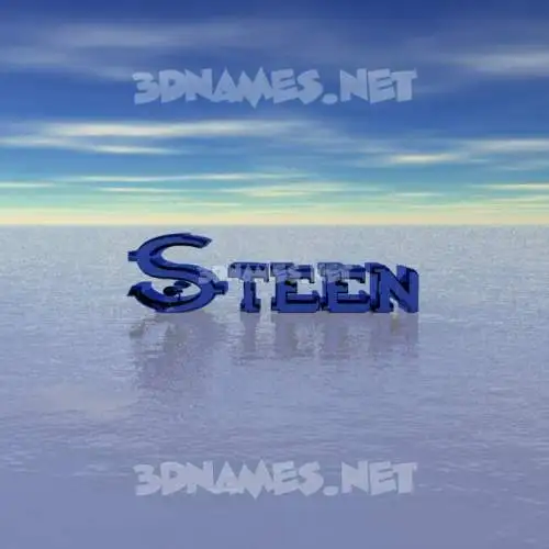 steen in Horizon style - 3D name wallpaper steen in Horizon style - 3D name wallpaper
