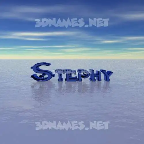 stephy in Horizon style - 3D name wallpaper stephy in Horizon style - 3D name wallpaper
