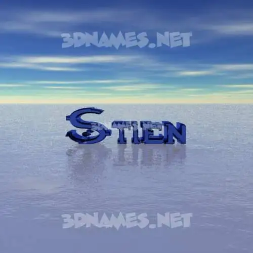 stien in Horizon style - 3D name wallpaper stien in Horizon style - 3D name wallpaper