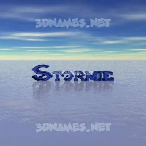 stormie in Horizon style - 3D name wallpaper stormie in Horizon style - 3D name wallpaper