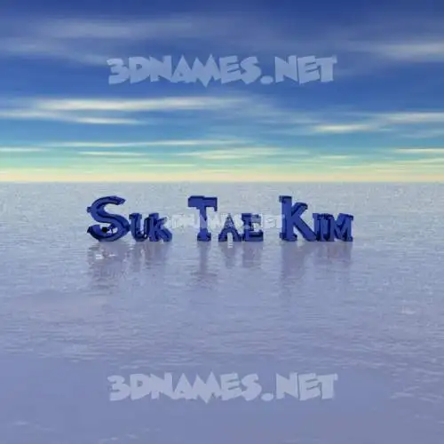suk tae kim in Horizon style - 3D name wallpaper suk tae kim in Horizon style - 3D name wallpaper