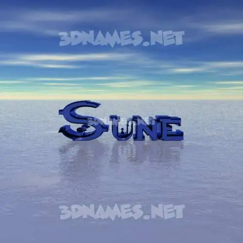 sune in Horizon style - 3D name wallpaper sune in Horizon style - 3D name wallpaper