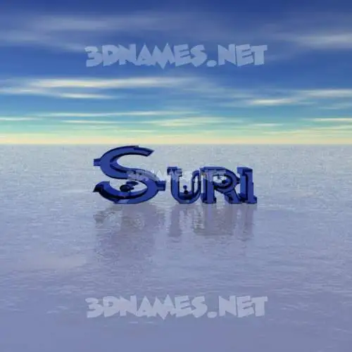 suri in Horizon style - 3D name wallpaper suri in Horizon style - 3D name wallpaper