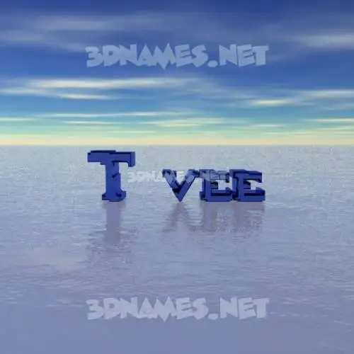 t vee in Horizon style - 3D name wallpaper t vee in Horizon style - 3D name wallpaper