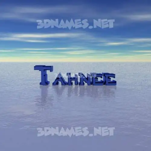 tahnee in Horizon style - 3D name wallpaper tahnee in Horizon style - 3D name wallpaper