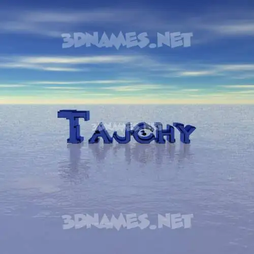 tajchy in Horizon style - 3D name wallpaper tajchy in Horizon style - 3D name wallpaper