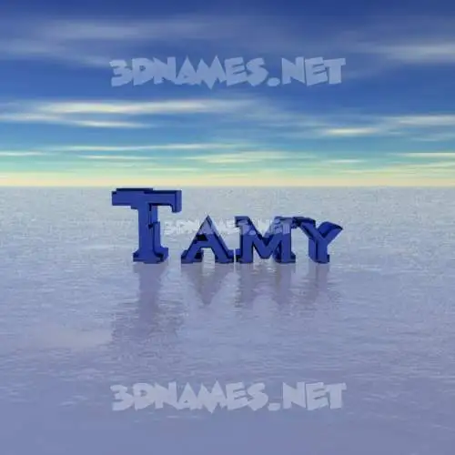 tamy in Horizon style - 3D name wallpaper tamy in Horizon style - 3D name wallpaper