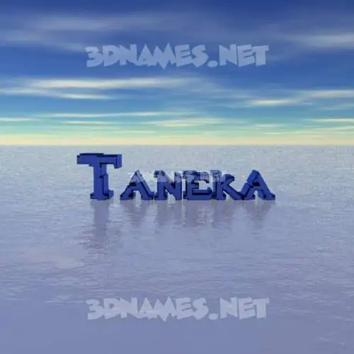 taneka in Horizon style - 3D name wallpaper taneka in Horizon style - 3D name wallpaper