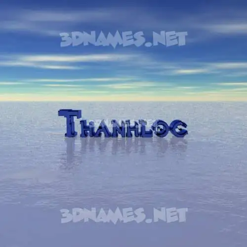thanhloc in Horizon style - 3D name wallpaper thanhloc in Horizon style - 3D name wallpaper