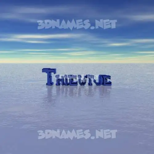 thieutje in Horizon style - 3D name wallpaper thieutje in Horizon style - 3D name wallpaper