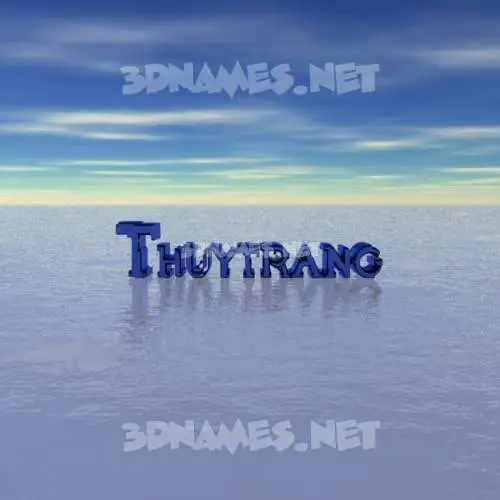 thuytrang in Horizon style - 3D name wallpaper thuytrang in Horizon style - 3D name wallpaper